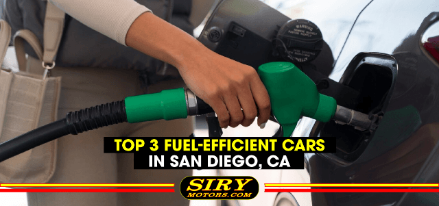 Top 3 Fuel-Efficient Cars in San Diego, CA