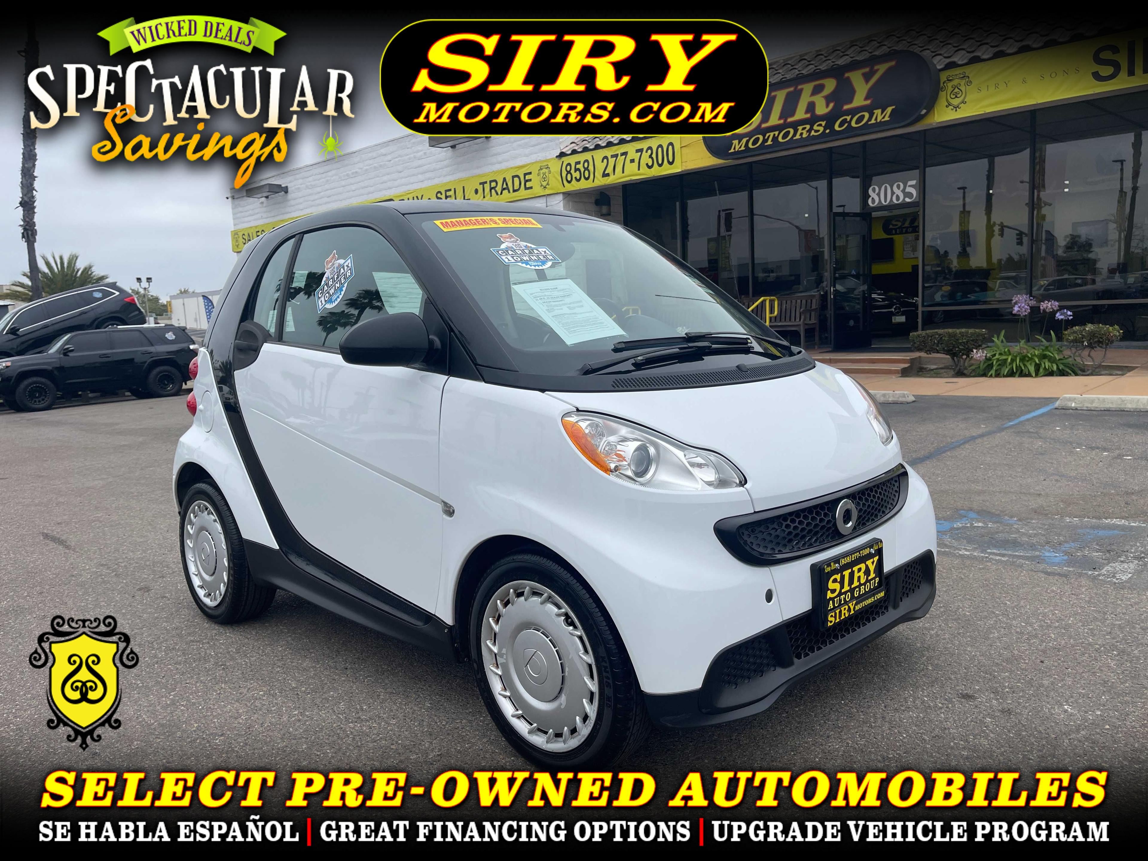 2014 smart fortwo pure